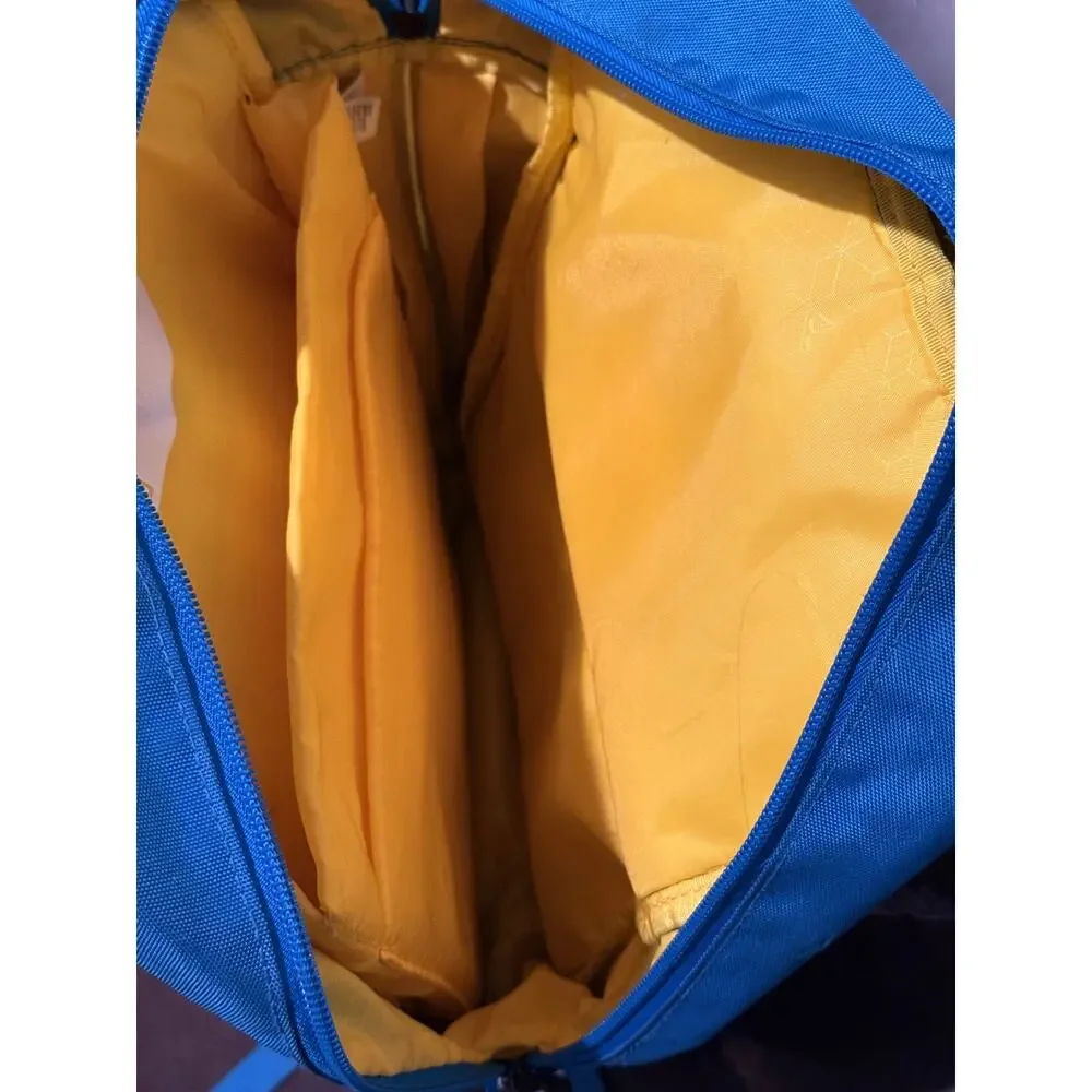 LEGO Blue Backpack with Round Front Pockets – Used / Discolored